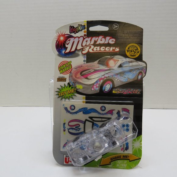 2010 Marble Racers "Carfetti" New Sealed Skullduggery. - Picture 1 of 2